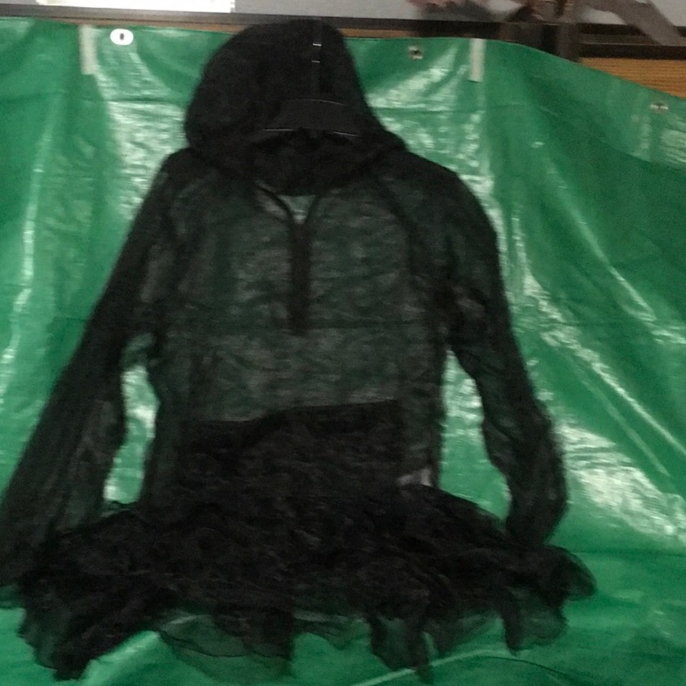Sheer woman’s cover jacket